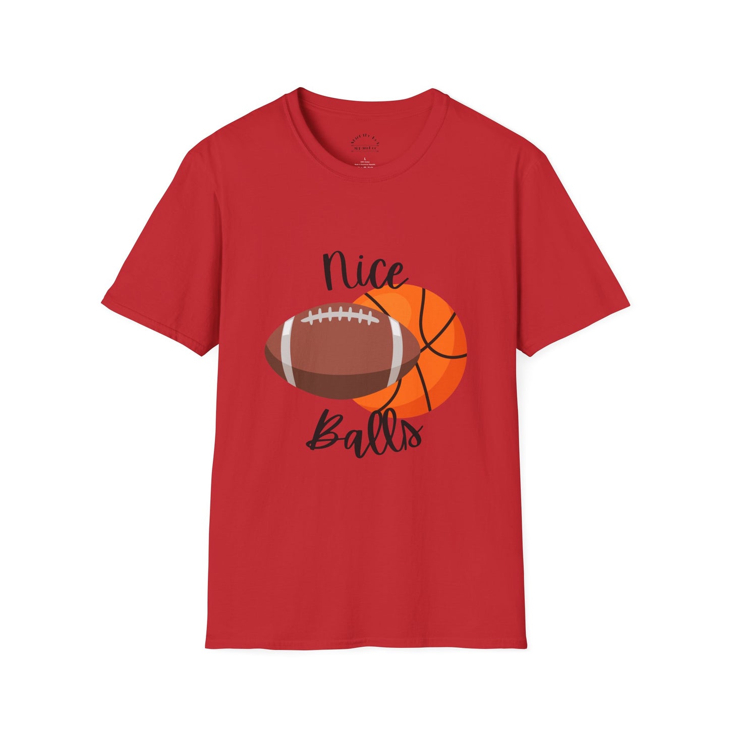 Nice Balls - Football Basketball T-Shirt